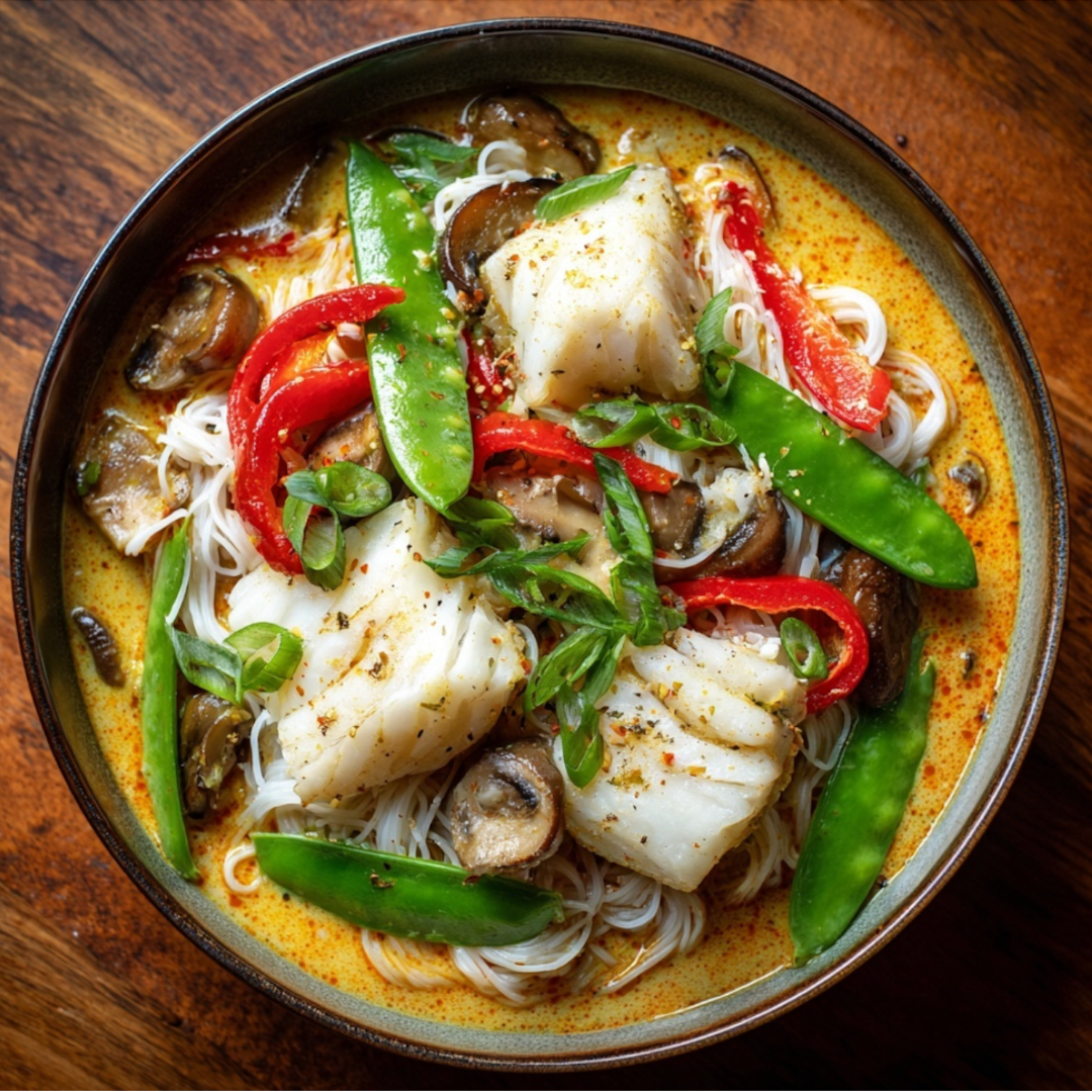 Coconut Curry White Fish