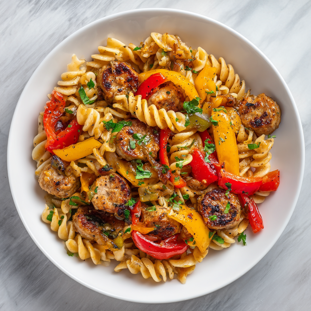 Italian Chicken Sausage & Peppers