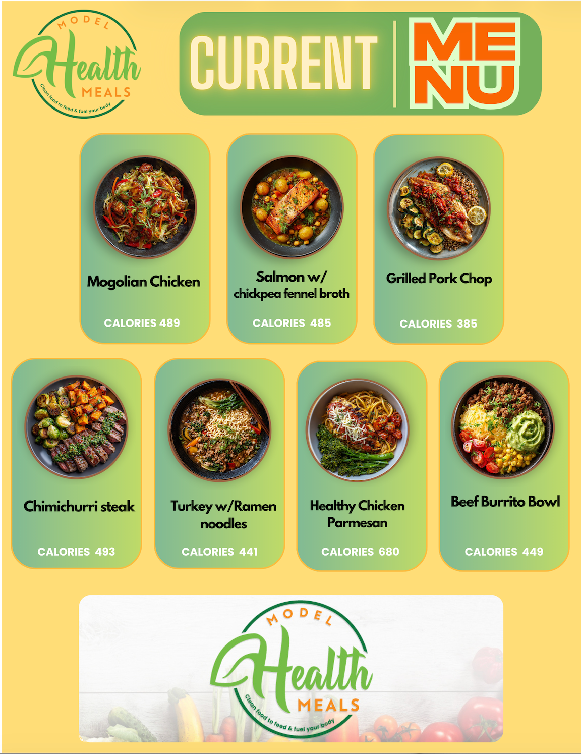 MIX & MATCH 10 WEEKLY MH MEAL PLAN